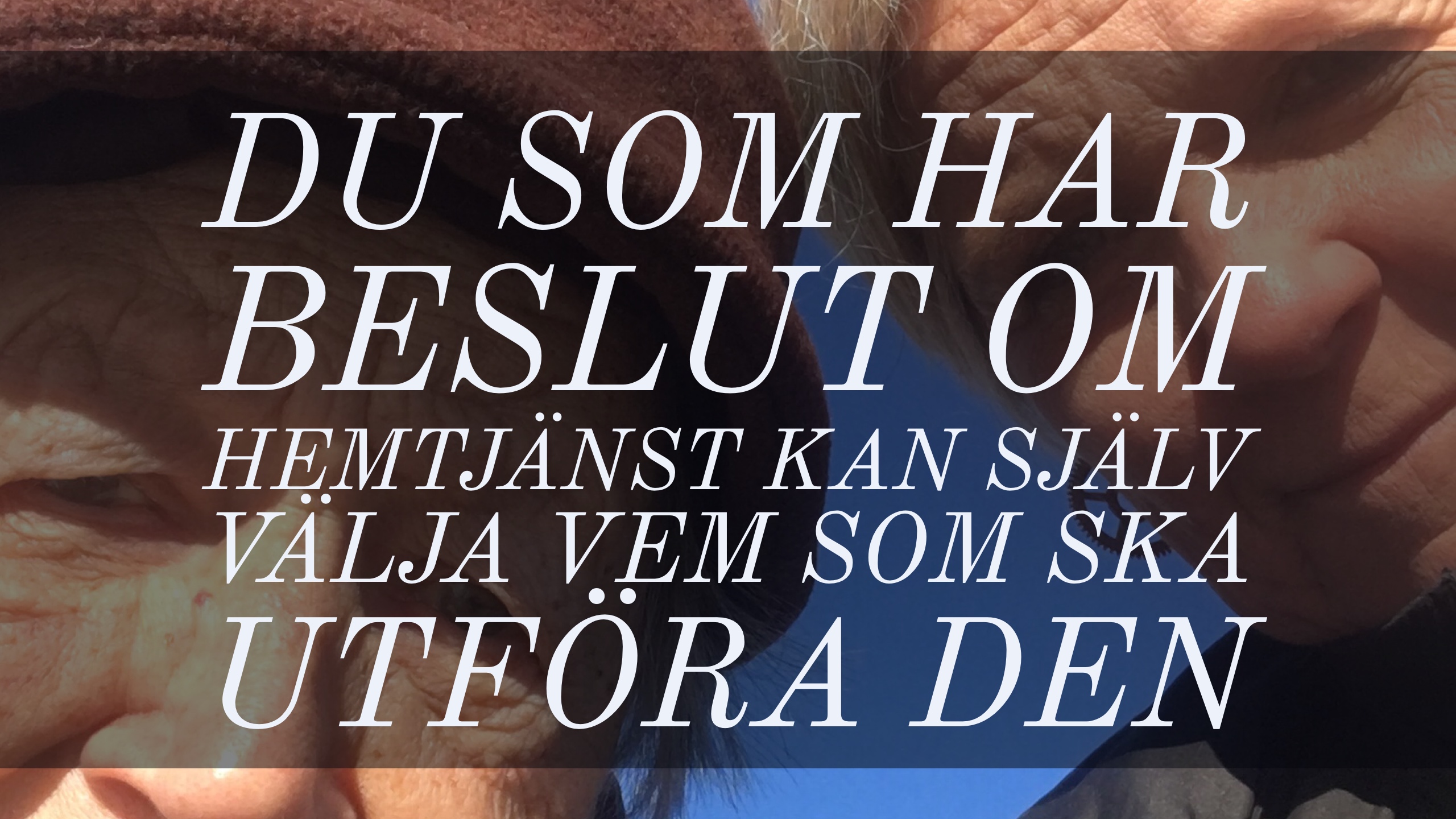 2 frågor jag ställt till politiken om Eget val!