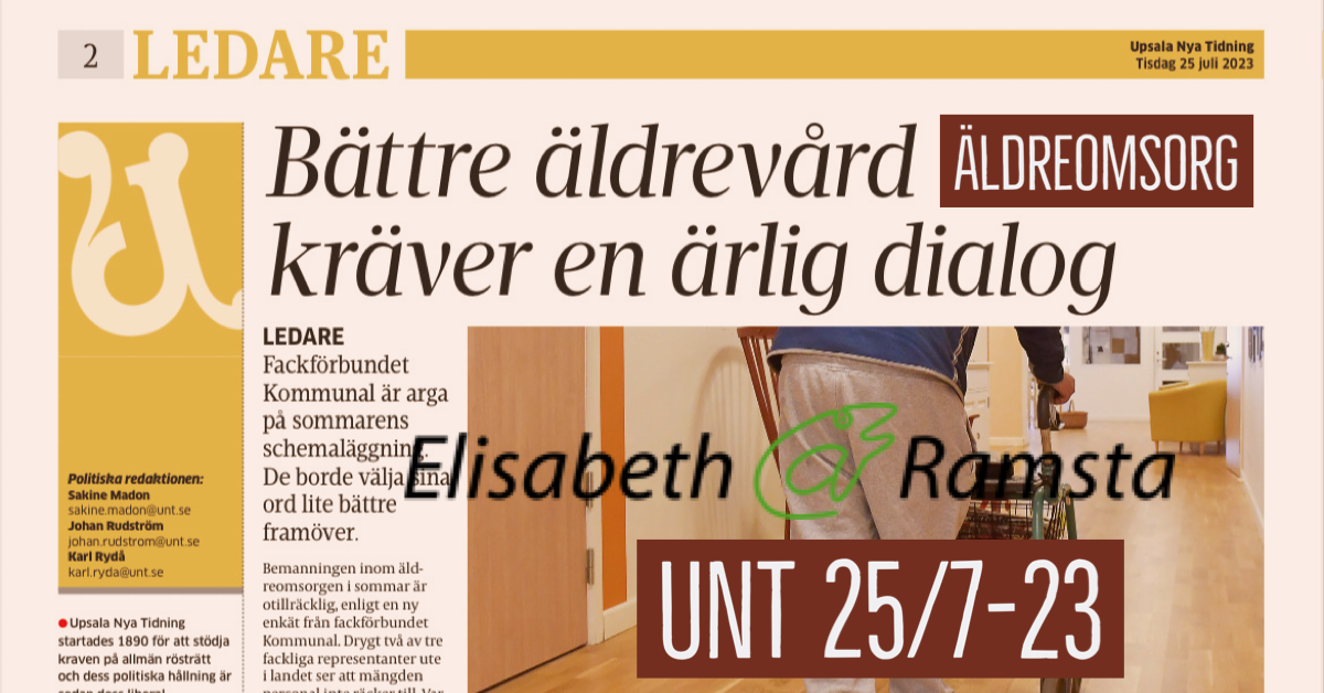 Bättre Äldreomsorg tillsammans