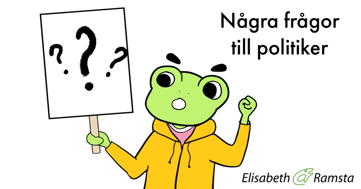 Några frågor till politiker om äldreomsorg