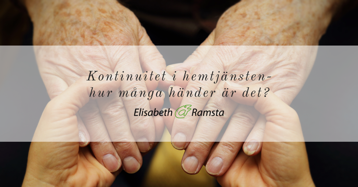 Politiker - vad är kontinuitet för er?