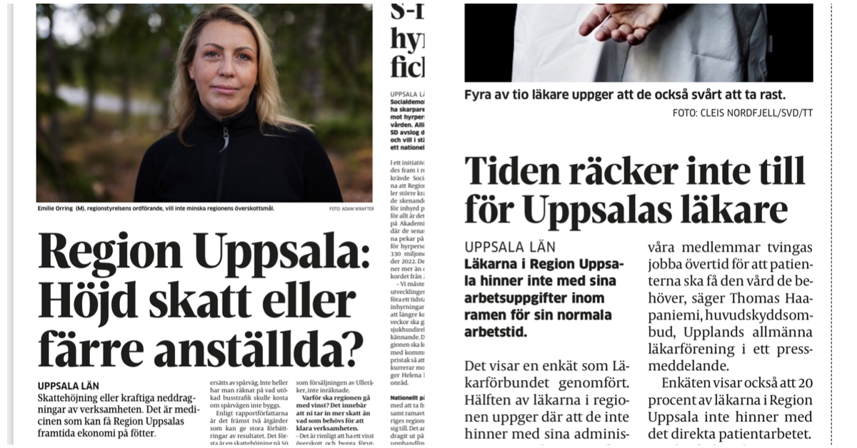 Två olika vinklar på samma problem