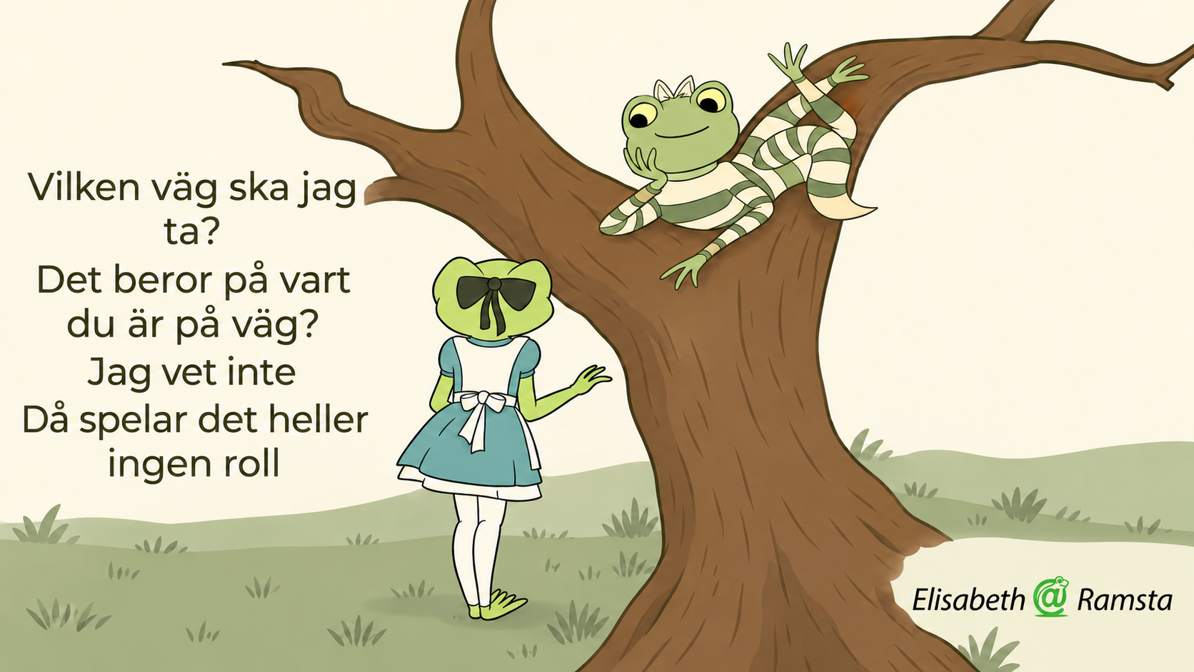 Vet vi vart vi ska?