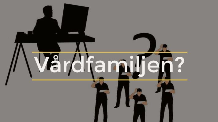 Den glada vårdfamiljen!
