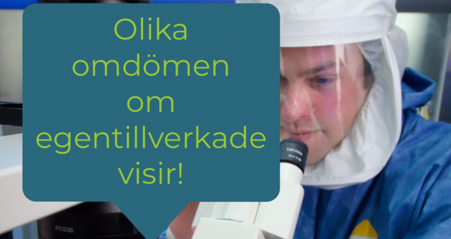 Visir uppskattas olika