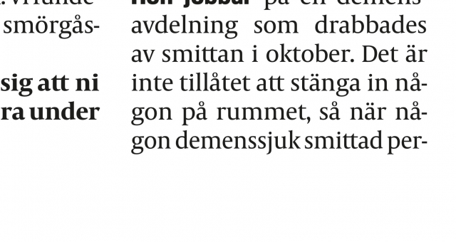 Rum är inte en lägenhet