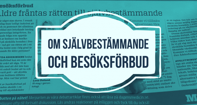 Rätten till självbestämmande på våra äldreboenden